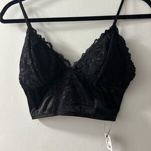 Dynamite Black Lace Bralette